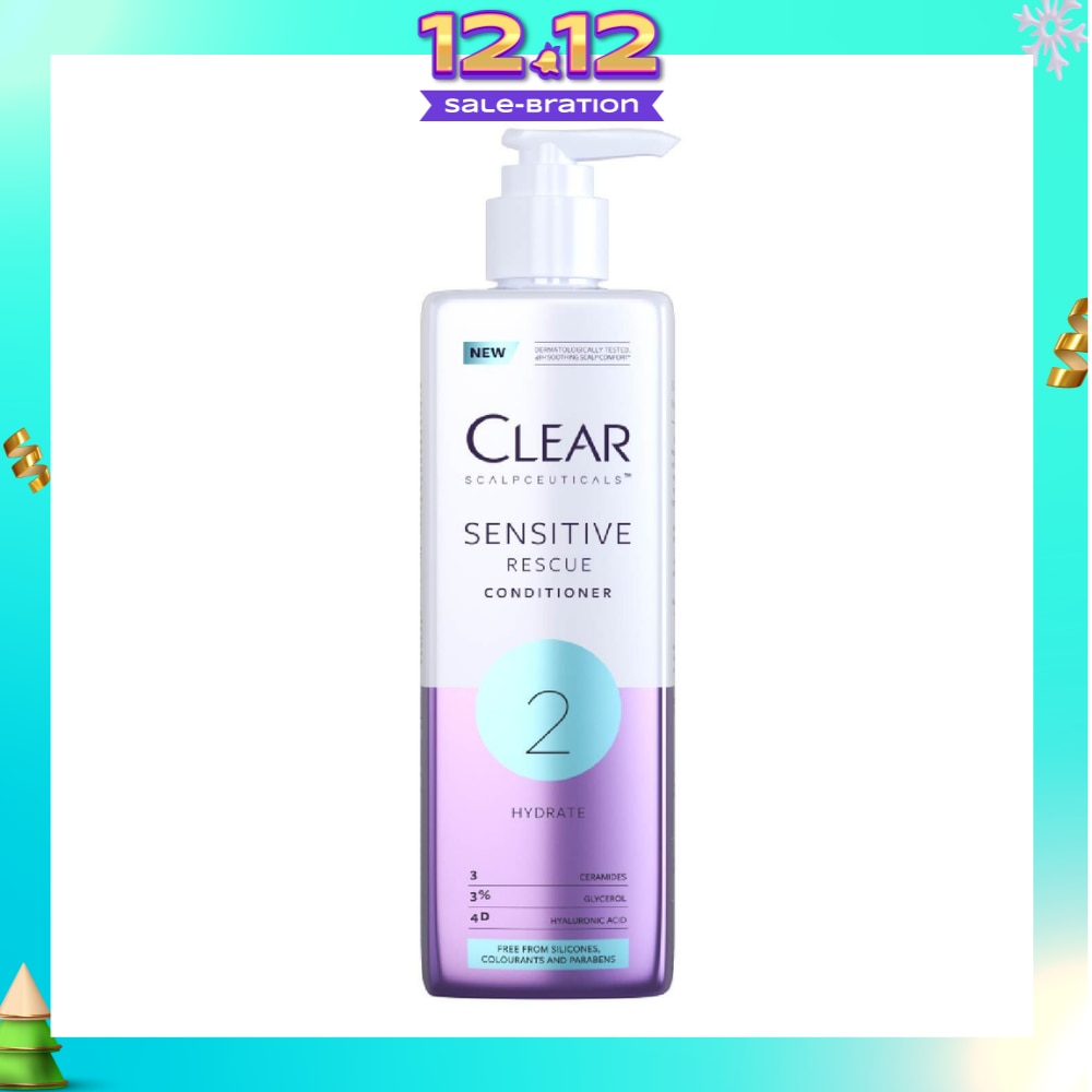 Scalpceuticals 2 Hydrate Sensitive Rescue Conditioner (Silicone, Colorants & Parabens Free) 300ml