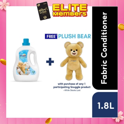 SNUGGLE Huggable Cotton Fabric Conditioner (Free Plush Bear*) 1.8 L