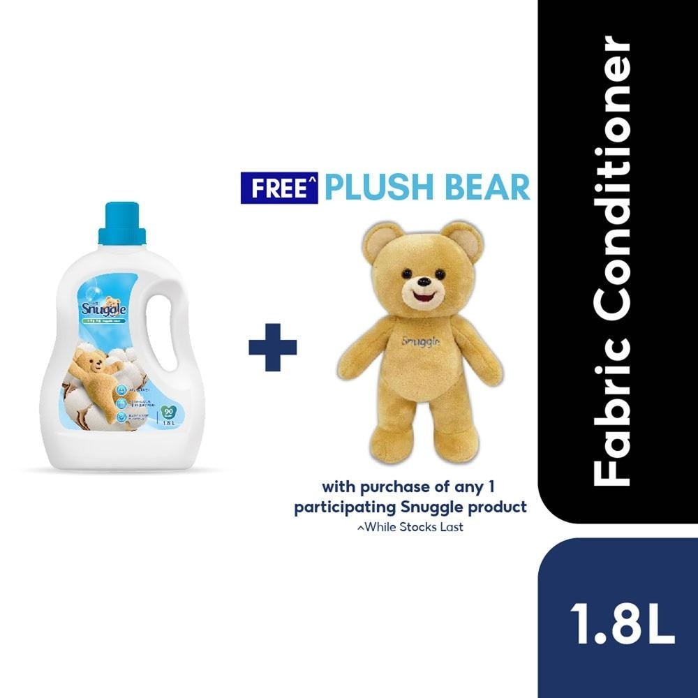 Huggable Cotton Fabric Conditioner (Free Plush Bear*) 1.8 L