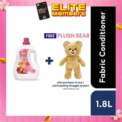 SNUGGLE Blooming Bouquet Fabric Conditioner (Free Plush Bear*) 1.8 L