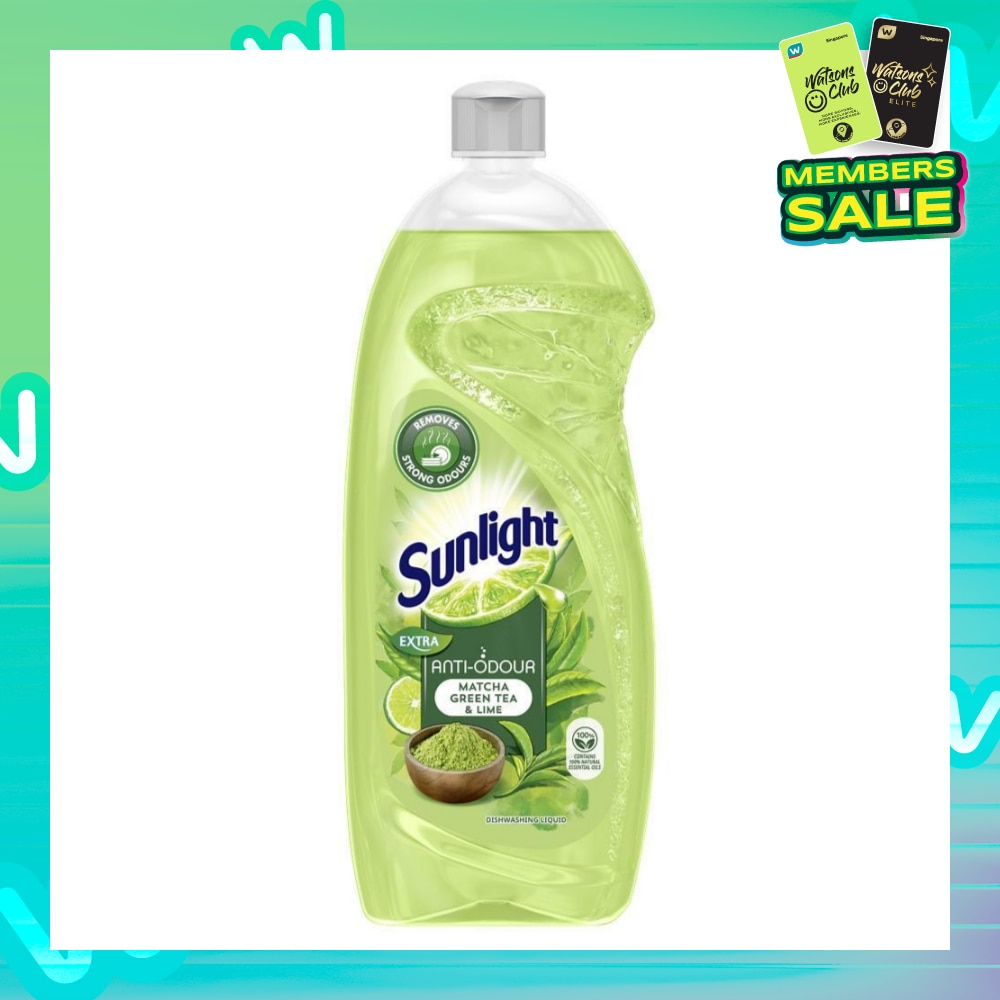 Extra Anti-Odour Dishwashing Liquid Matcha Green Tea & Lime 800ml