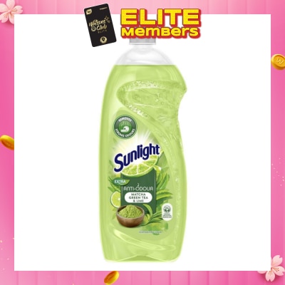 SUNLIGHT Extra Anti-Odour Dishwashing Liquid Matcha Green Tea & Lime 800ml