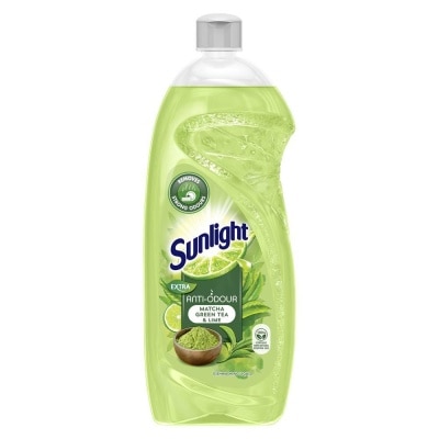 SUNLIGHT Extra Anti-Odour Dishwashing Liquid Matcha Green Tea & Lime ...