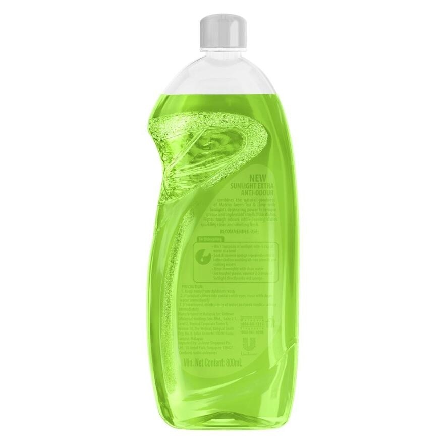 Extra Anti-Odour Dishwashing Liquid Matcha Green Tea & Lime 800ml