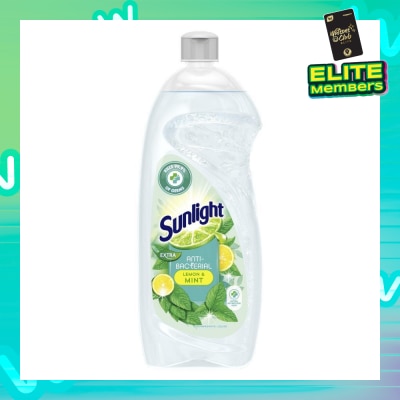 SUNLIGHT Extra Anti-Bacterial Dishwashing Liquid Lemon & Mint 800ml