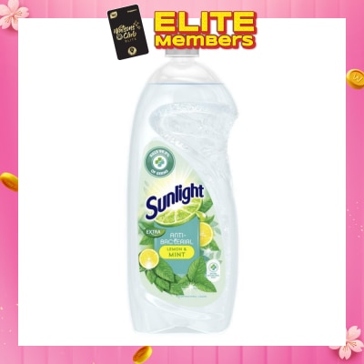 SUNLIGHT Extra Anti-Bacterial Dishwashing Liquid Lemon & Mint 800ml