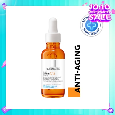 LA ROCHE-POSAY Pure Vitamin C12 Anti-Wrinkle Concentrate Serum 30ml