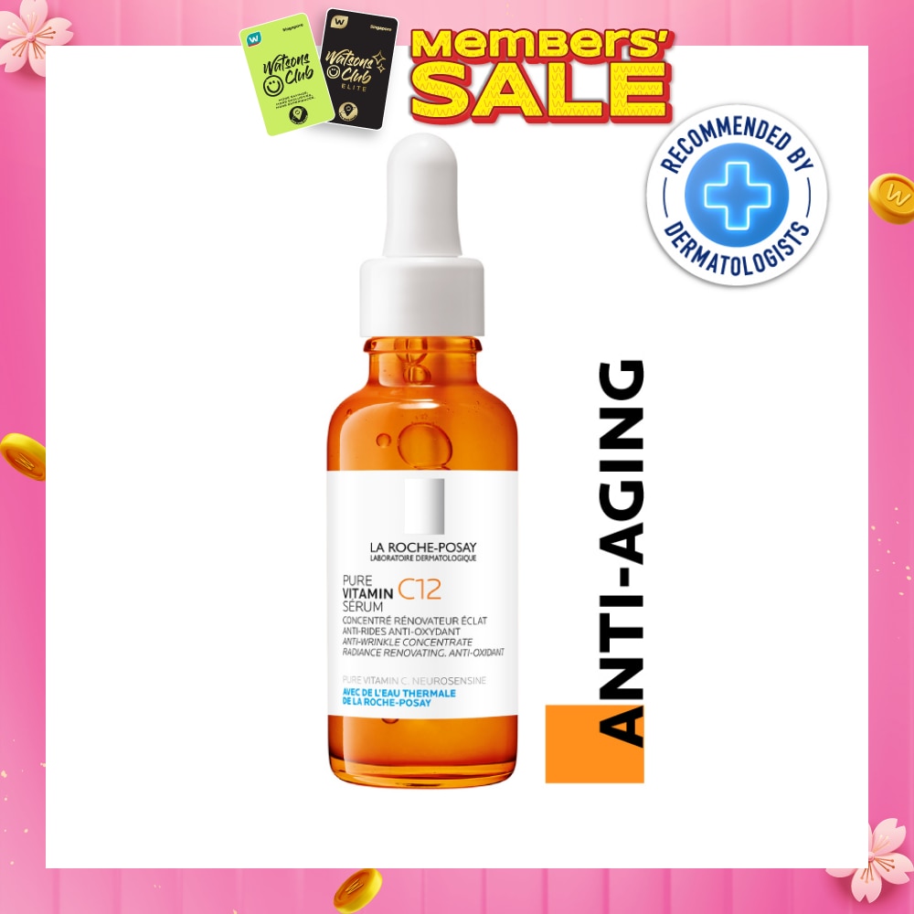Pure Vitamin C12 Anti-Wrinkle Concentrate Serum 30ml