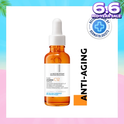 LA ROCHE-POSAY Pure Vitamin C12 Anti-Wrinkle Concentrate Serum 30ml