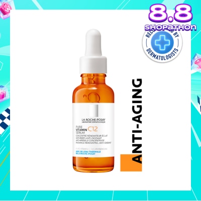 LA ROCHE-POSAY Pure Vitamin C12 Anti-Wrinkle Concentrate Serum 30ml