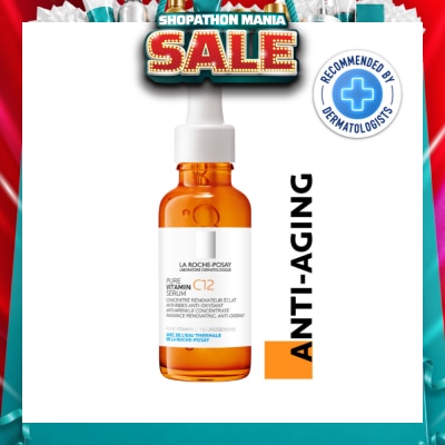 LA ROCHE-POSAY - Pure Vitamin C12 Anti-Wrinkle Concentrate Serum 30ml