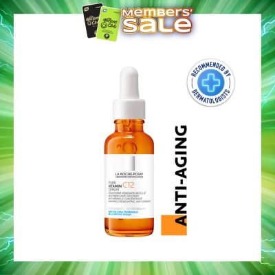 LA ROCHE-POSAY - Pure Vitamin C12 Anti-Wrinkle Concentrate Serum 30ml