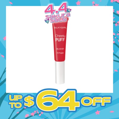 SILKYGIRL - Cheeky Puff Blusher 03 Poppy 6ml