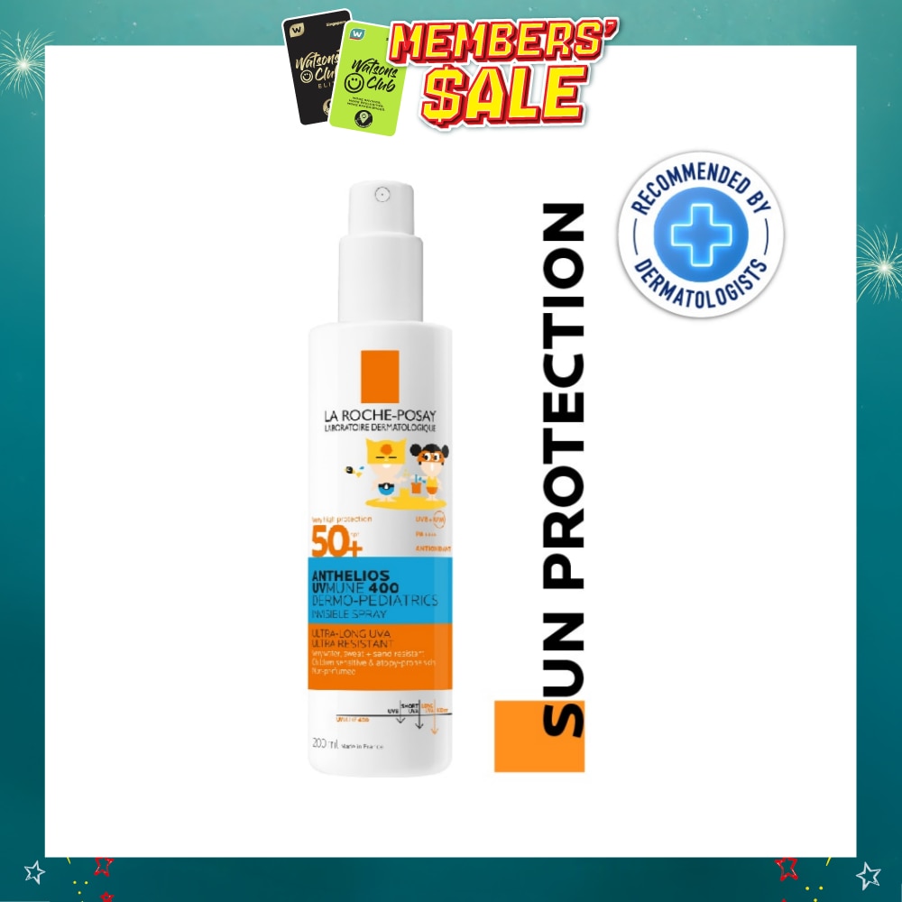 LA ROCHE-POSAY Anthelios Dermo-Pediatrics Kids Spray SPF50+ 200ml