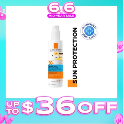 LA ROCHE-POSAY - Anthelios Dermo-Pediatrics Kids Spray SPF50+ 200ml