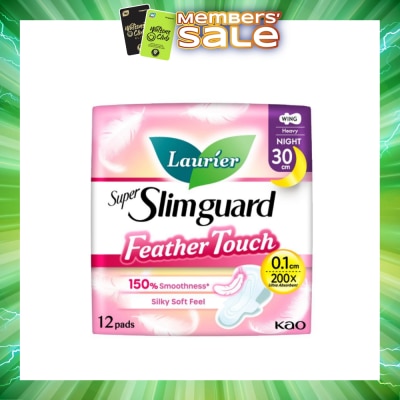LAURIER - Super Slimguard Night Feather Touch Wing Heavy Sanitary Pad 30cm 12s