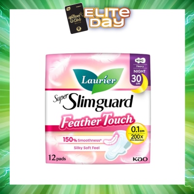 LAURIER - Super Slimguard Night Feather Touch Wing Heavy Sanitary Pad 30cm 12s