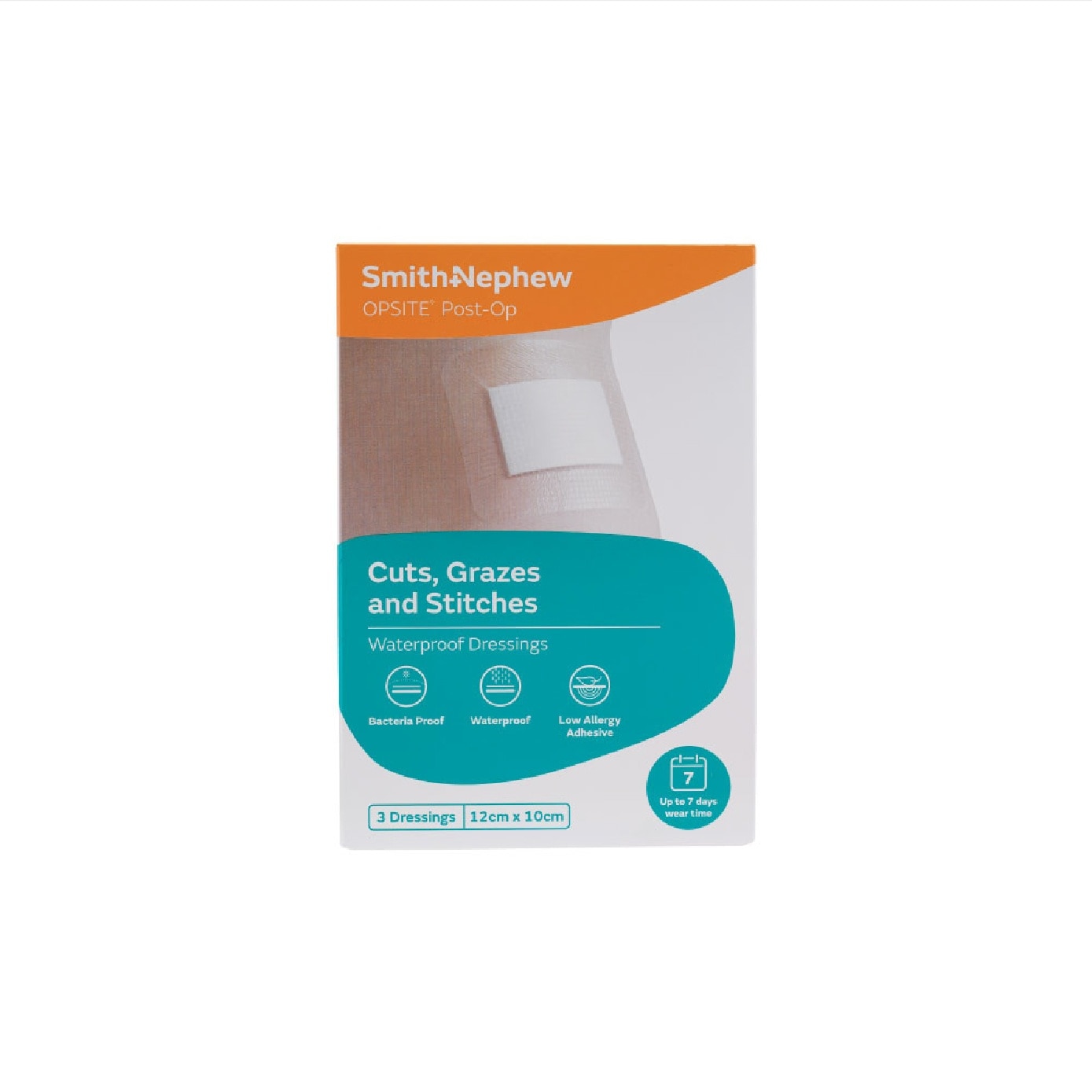 Opsite Post-Op Dressing 12cm x 10cm 3s