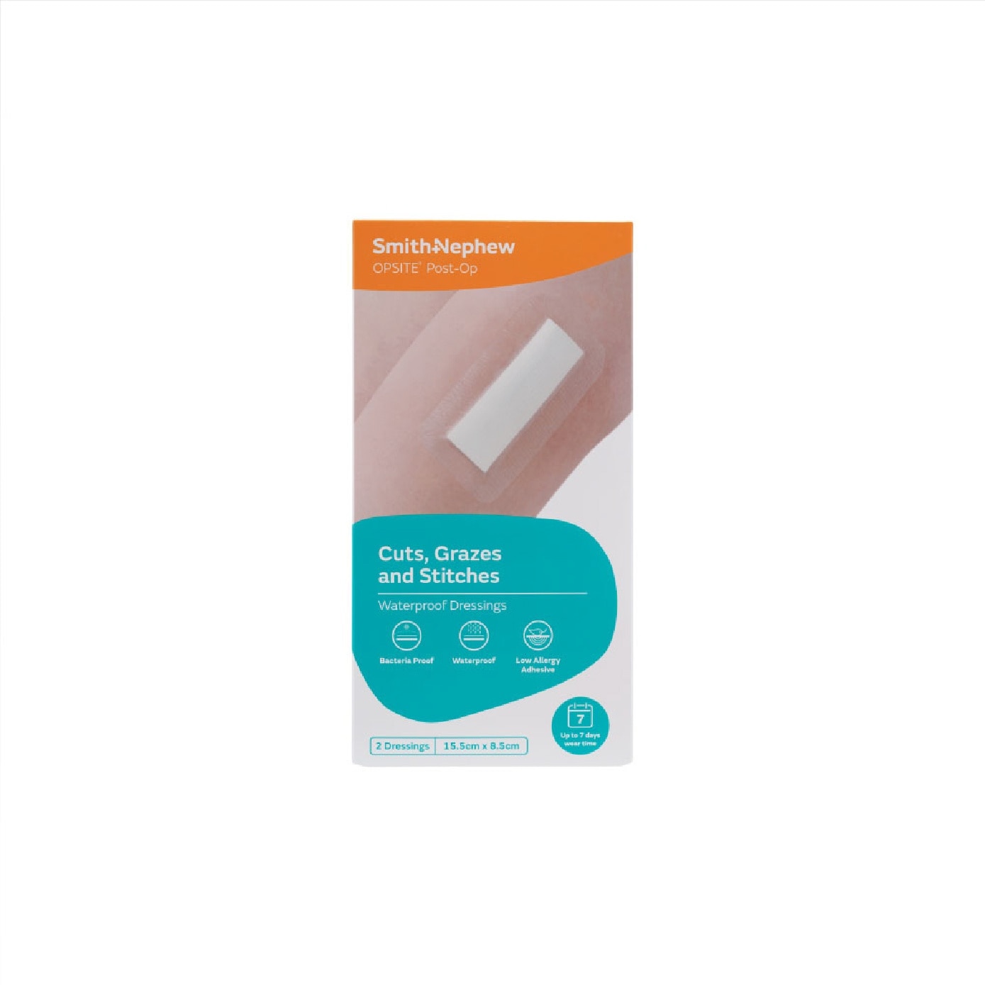Opsite Post-Op Dressing 15.5cm x 8.5cm 2s