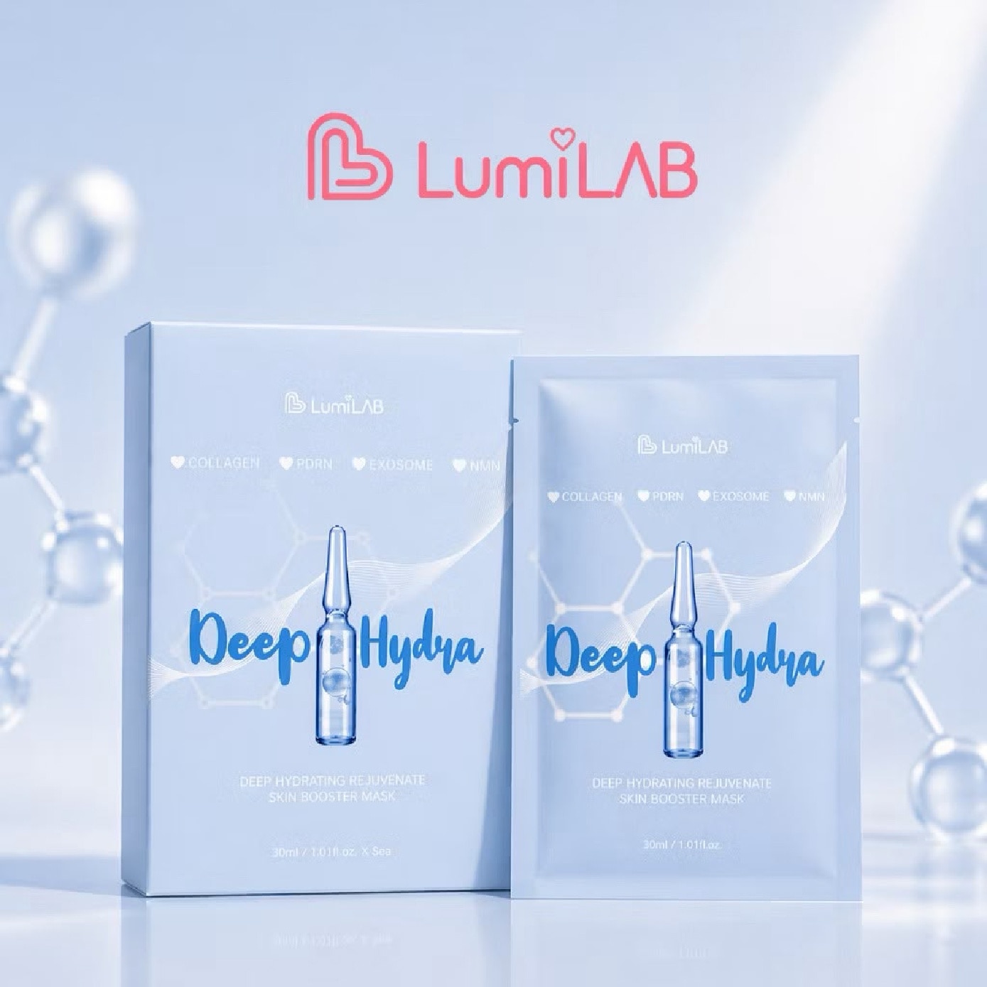 Deep Hydrating Rejuvenate Skin Booster Mask 30ml x 5s image