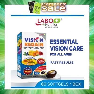 LABO NUTRITION - VisionREGAIN Dietary Supplement Softgel 60s