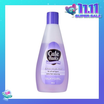 SILKYGIRL Cute Nails Polish Remover, Extra Strength
