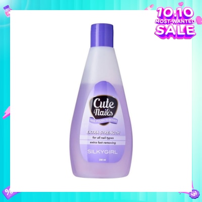 SILKYGIRL Cute Nails Polish Remover, Extra Strength