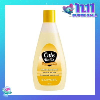 SILKYGIRL Cute Nails Polish Remover, Strengthening
