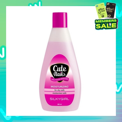 SILKYGIRL Cute Nails Polish Remover Moisturizing 200ml