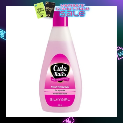 SILKYGIRL Cute Nails Polish Remover Moisturizing 200ml
