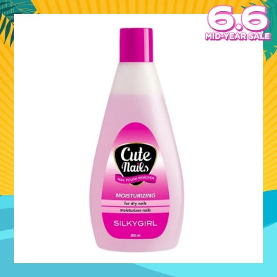 SILKYGIRL Cute Nails Polish Remover Moisturizing 200ml