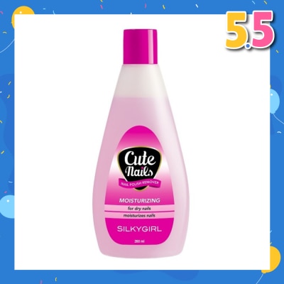 SILKYGIRL Cute Nails Polish Remover Moisturizing 200ml