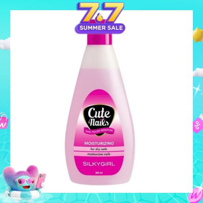 SILKYGIRL - Cute Nails Polish Remover Moisturizing 200ml&nbsp;(Expiry: May`2027)