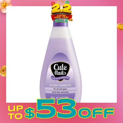 SILKYGIRL Cute Nails Polish Remover Extra Strength 200ml