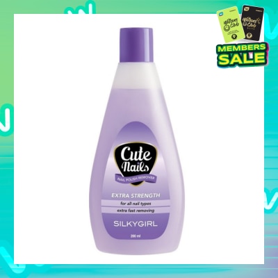 SILKYGIRL Cute Nails Polish Remover Extra Strength 200ml