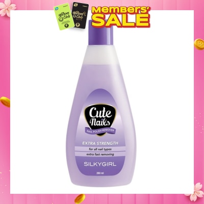 SILKYGIRL Cute Nails Polish Remover Extra Strength 200ml