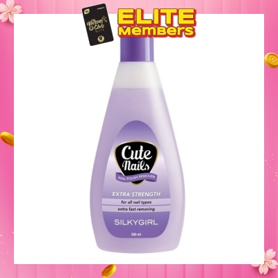 SILKYGIRL Cute Nails Polish Remover Extra Strength 200ml