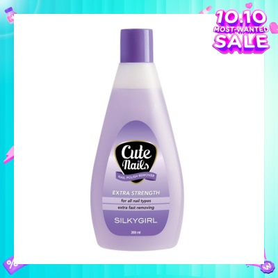 SILKYGIRL Cute Nails Polish Remover Extra Strength 200ml