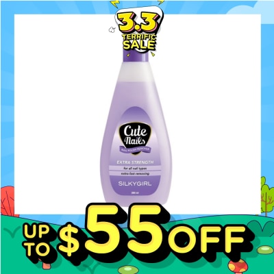 SILKYGIRL Cute Nails Polish Remover Extra Strength 200ml