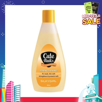 SILKYGIRL Cute Nails Polish Remover Strengthening 200ml