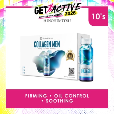 KINOHIMITSU - Collagen Men (Firming, Oil Control & Soothing) 50g x 10s image