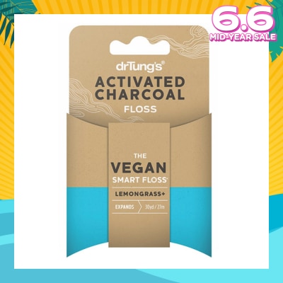 DR TUNG Activated Charcoal Floss 27m