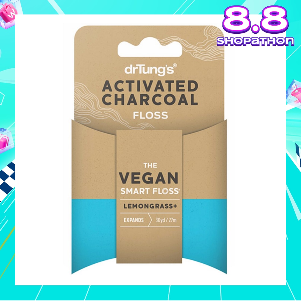 Activated Charcoal Floss 27m