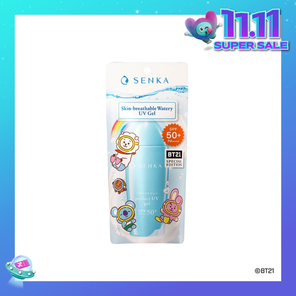 Perfect UV Gel BT21 Special Edition Skin-Breathable Watery SPF50+ PA++++ 80ml
