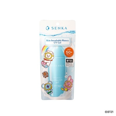 SENKA Perfect UV Gel BT21 Special Edition Skin-Breathable Watery SPF50+ PA++++ 80ml