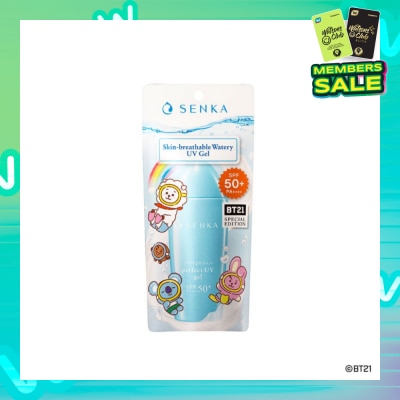 SENKA Perfect UV Gel BT21 Special Edition Skin-Breathable Watery SPF50+ PA++++ 80ml