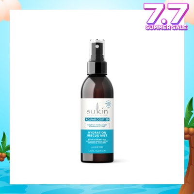 SUKIN Aquaboost 3D Hydration Rescue Mist (For All Skin Types) 125ml