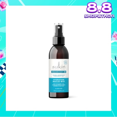 SUKIN Aquaboost 3D Hydration Rescue Mist (For All Skin Types) 125ml