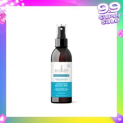 SUKIN Aquaboost 3D Hydration Rescue Mist (For All Skin Types) 125ml