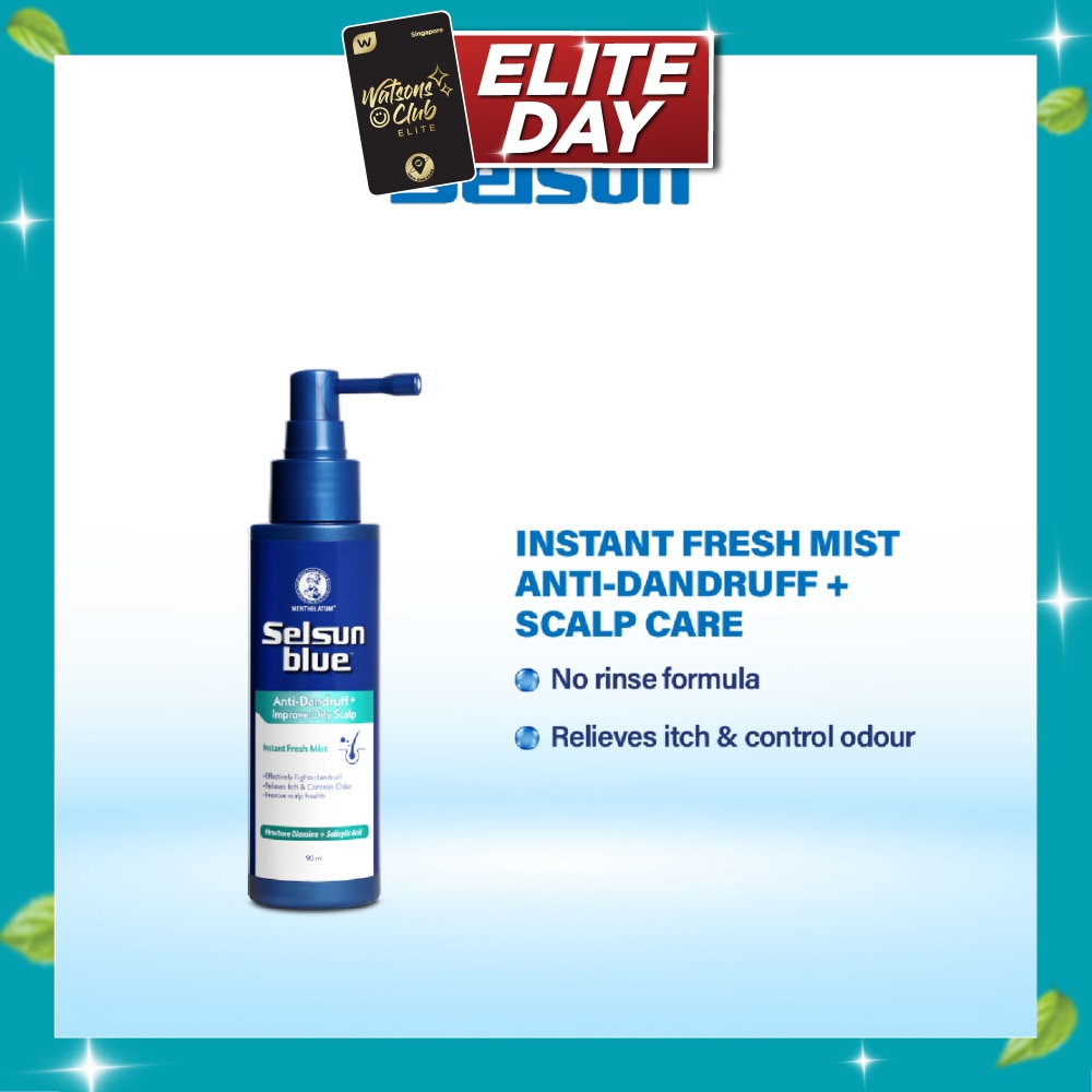 Blue Advanced Oil Control Anti Dandruff and Scalp Care Instant Fresh Mist 90ml image